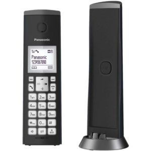 Ασύρματο Τηλέφωνο Panasonic KX-TGK220GM Matte Black (KX-TGK220GM) (PANKX-TGK220GM)( 3 άτοκες δόσεις.)