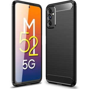 Θήκη Ancus Carbon Fiber για Samsung SM-M526B Galaxy M52 5G Μαύρη.