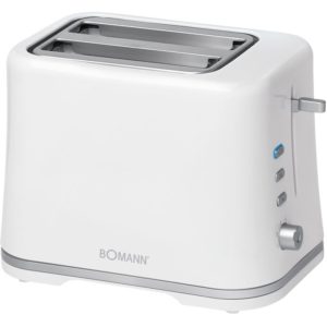 TA 1577 CB WHITE Automatic toaster 157703 BOMANN.( 3 άτοκες δόσεις.)