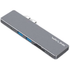 WAVLINK USB-C MACBOOK PRO MINI DOC WITH HUB, HDMI, CARD READER AND PD WL-UHP3405M( 3 άτοκες δόσεις.)