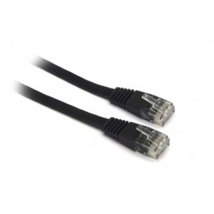 G&BL UTP CAT 6 FLAT unshielded cable L.5 m - Μαύρο