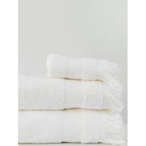 Σετ Πετσετες Premium Towels 575 Λευκό.( 3 άτοκες δόσεις.)