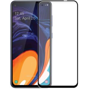 POWERTECH Tempered Glass 5D Full Glue, Samsung A60 2019, μαύρο TGC-0332.