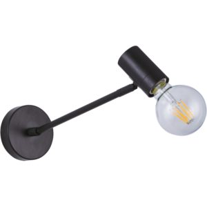 Home Lighting SE21-BL-22 ADEPT BLACK WALL LAMP B3 77-8274