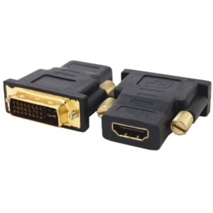 POWERTECH αντάπτορας DVI-I αρσενικό σε HDMI θηλυκό CAB-H056, μαύρος CAB-H056.