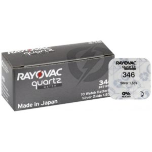 Buttoncell Rayovac 346 SR712SW Τεμ. 1.
