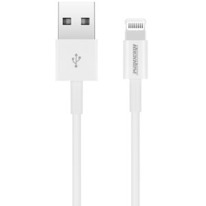 ROCKROSE καλώδιο USB σε Lightning IVORY AL, 2.4A 12W, MFi, 1m, λευκό RRCS08L.