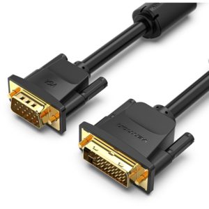 VENTION DVI (24+5) to VGA Cable 1.5M Black (EACBG).