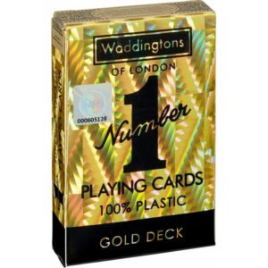 Winning Moves: Waddingtons No.1 - Gold Playing Cards (029391).