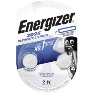 Buttoncell Ultimate Lithium Energizer CR2025 Τεμ. 2.
