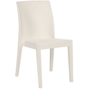 Καρέκλα Varossi Tiara Λευκό 900-021( 3 άτοκες δόσεις.)