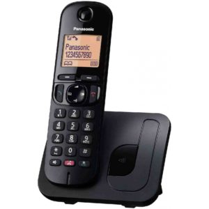 Ασύρματο Ψηφιακό Τηλέφωνο Panasonic KX-TGC250GRB με Πλήκτρο Αποκλεισμού Κλήσεων και Ανοιχτή Ακρόαση Μαύρο.( 3 άτοκες δόσεις.)
