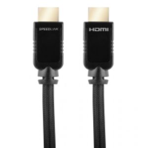 SPEEDLINK SL-4416-BK-200, SHIELD-3 HIGH SPEED HDMI CABLE WITH ETHERNET, 2 METERS.