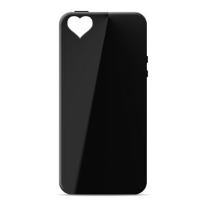 CASE OVERLAY Camera Heart για IPHONE 6 PLUS Black.
