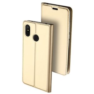 Θηκη Book DD Skin Pro Για Xiaomi Mi A2 Lite / Redmi 6P Χρυσό Offer. (0009094617)