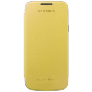 Θήκη Book Samsung EF-FI950BYEGWW για i9505/i9500 Galaxy S4 Κίτρινη.