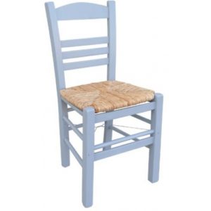 ΣΙΦΝΟΣ Καρέκλα Οξιά Βαφή Εμποτισμού Λάκα Γκρι, Κάθισμα Ψάθα 41x45x88cm Ρ969,Ε10.( 3 άτοκες δόσεις.)