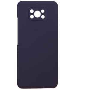 Θηκη Liquid Silicone για Xiaomi Poco X3 NFC / X3 Pro Σκουρο Μπλε. (0009095946)