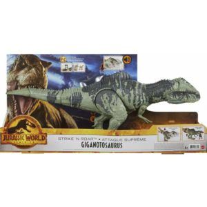 Mattel Jurassic World Dominion: Strike N Roar Giganotosaurus (GYC94).( 3 άτοκες δόσεις.)