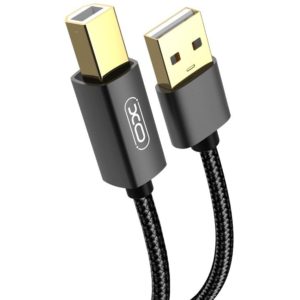 XO GB010A USB-A σε USB-B Καλώδιο Μαύρο.