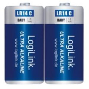 Battery Alkaline 1.5V Logilink LR14B2 2pcs
