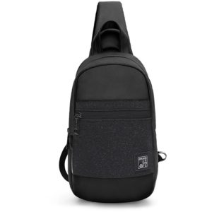 ARCTIC HUNTER τσάντα Crossbody XB0060 με θήκη tablet, αδιάβροχη, μαύρη XB0060-BK.