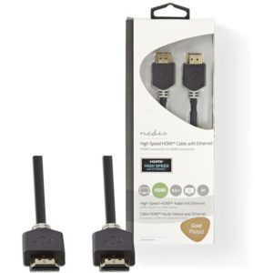 NEDIS CVBW34000AT05 High Speed HDMI Cable with Ethernet HDMI Connector-HDMI Conn NEDIS.