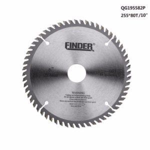 Δίσκος κοπής ξύλου - TCT - 10'' - Φ255 - 80T - Finder - 195582