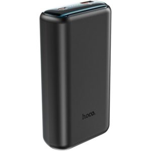 Power Bank Hoco Q1A Kraft 20000mAh PD20W+QC3.0 Mini Size με USB-A και USB-C Οθόνη Super Fast Charge Μαύρο.( 3 άτοκες δόσεις.)