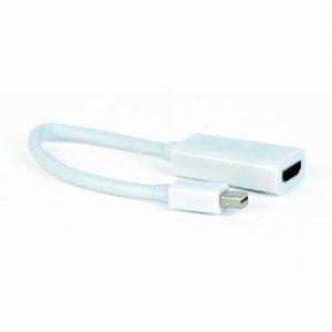 CABLEXPERT MINI DISPLAYPORT TO HDMI ADAPTER CABLE WHITE A-MDPM-HDMIF-02-W