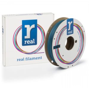 REAL PLA Matte 3D Printer Filament - Indigo Blue - spool of 0.5Kg - 1.75mm (REFPLAMATTEBLUE500MM175).