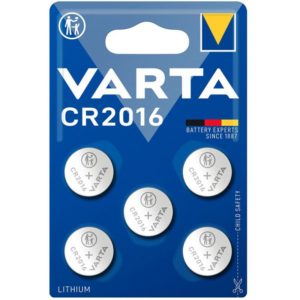 VARTA μπαταρία λιθίου CR2016, 3V, 5τμχ VCR2016-5.