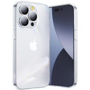 Joyroom 14Q Case iPhone 14 Pro Max Case Cover with Camera Cover Transparent (JR-14Q4 transparent).