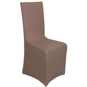 Viopros Κάλυμμα Καρέκλας Μακρύ Elegant Σοκολά