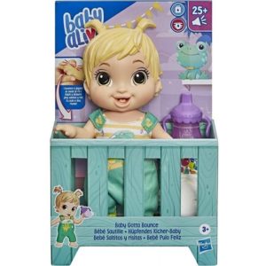 Hasbro Baby Alive: Baby Gotta Bounce Doll Blonde Hair (E9427).( 3 άτοκες δόσεις.)