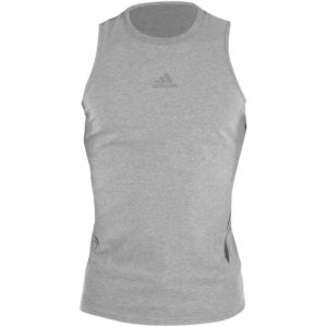 T-shirt Adidas Sleeveless SPEEDLINE GO-TO-MUSCLE Heather Grey – adiSGTM01( 3 άτοκες δόσεις.)