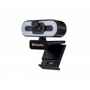 Verbatim AWC-02 FHD 1080P Autofocus Webcam + Mic + Light - 49579. 49579.( 3 άτοκες δόσεις.)