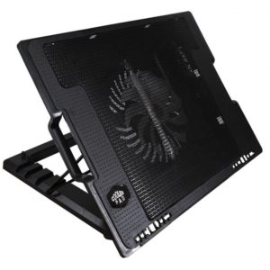 Laptop Cooler Mobilis CP140 Μαύρο με Ρυθμιζόμενη Βάση για Φορητούς Υπολογιστές έως 17.