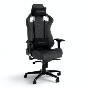 noblechairs EPIC Gaming Chair Fabric Breathable, 4D armrests, 60mm casters - Anthracite Grey.( 3 άτοκες δόσεις.)