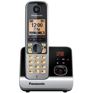 Ασύρματο Τηλέφωνο Panasonic KX-TG6721GB Grey (KX-TG6721GB) (PANKX-TG6721GB)( 3 άτοκες δόσεις.)