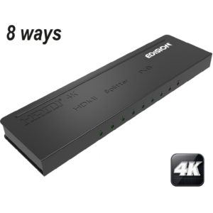 4K HDMI Splitter 1x8.( 3 άτοκες δόσεις.)