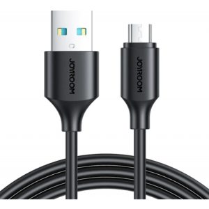 JOYROOM καλώδιο USB σε Micro USB S-UL012A9, 2.4A, 1m, μαύρο S-UM018A9-1-BK.