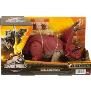 Mattel Jurassic World Dino Trackers: Wild Roar - Diabloceratops (HLP16).