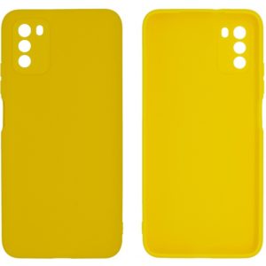 Θήκη TPU Ancus για Xiaomi Poco M3 Κίτρινη.