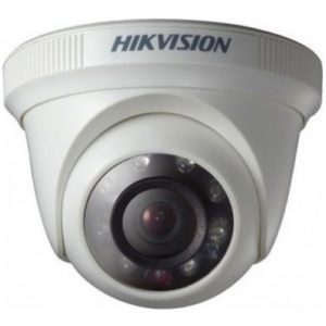 HIKVISION DS-2CE56C0T-IRPF 2.8 Υβριδική Κάμερα Dome 1MP, με φακό 2.8mm και IR20m