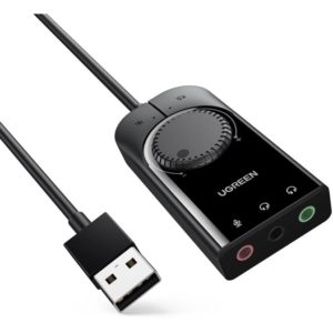 Soundcard USB 2.0 UGREEN CM129 Black 40964 CM129/40964