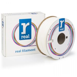 REAL ABS Pro 3D Printer Filament - White - spool of 1Kg - 1.75mm (REFABSPROWHITE1000MM175).