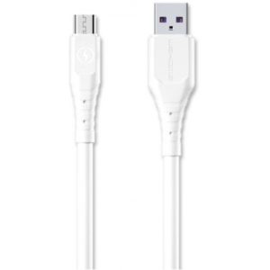 Charging Cable WK Micro Wargod White 1m WDC-152 6A