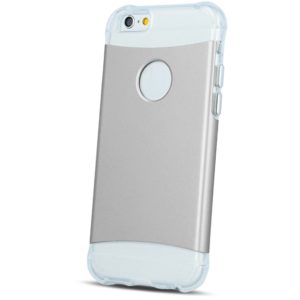 Oem tpu xcover Duo case for Apple iphone 7 plus - silver.