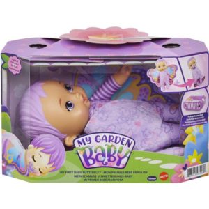 Mattel My Garden Baby: My First Baby Butterfly (Purple Hair) (HBH39)